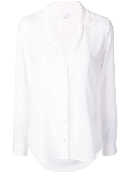 Equipment Adalayn silk shirt - White