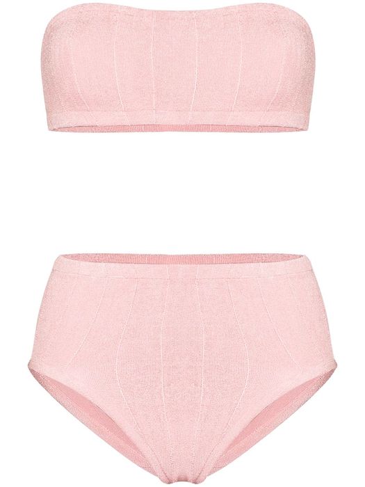 Hunza G Edie high-rise bikini set - Pink