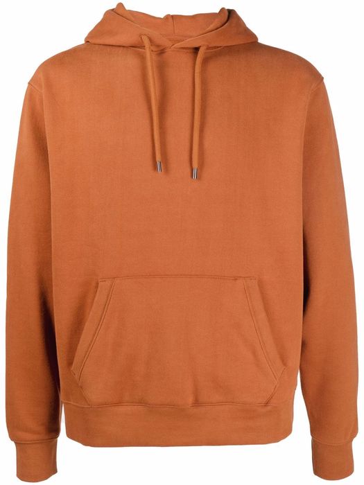 Levi's: Made & Crafted fleece drawstring hoodie - Brown