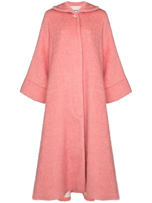 Bernadette Harrold A-line oversized coat - Pink