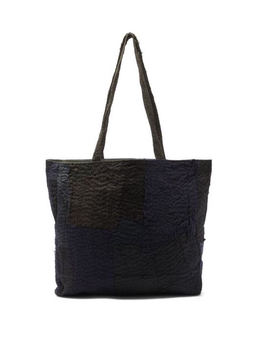 By Walid - Joyce Patchworked Tote Bag - Mens - Multi