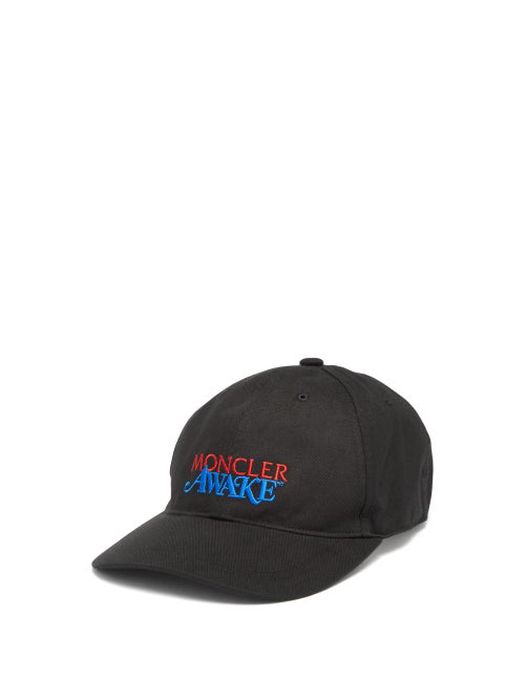 2 Moncler 1952 - X Awake Ny Logo-embroidered Baseball Cap - Mens - Black
