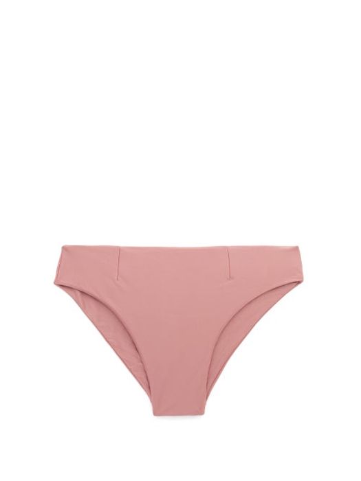 Haight - Hotpant Cavada High-rise Bikini Briefs - Womens - Light Pink