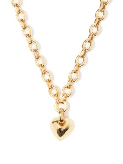 Laura Lombardi - Luisa 14kt Gold-plated Chain Necklace - Womens - Gold