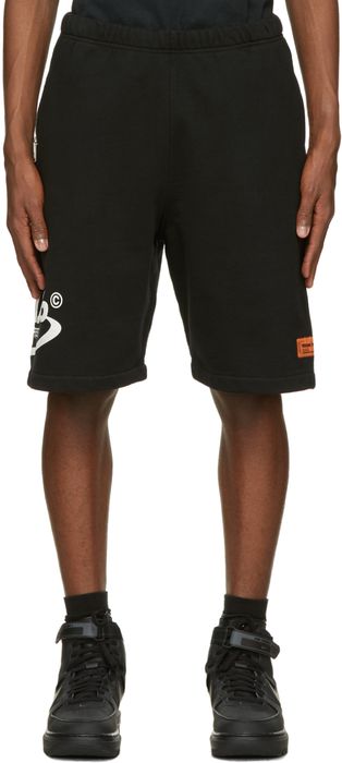 Heron Preston Black 'Style' Sweat Shorts