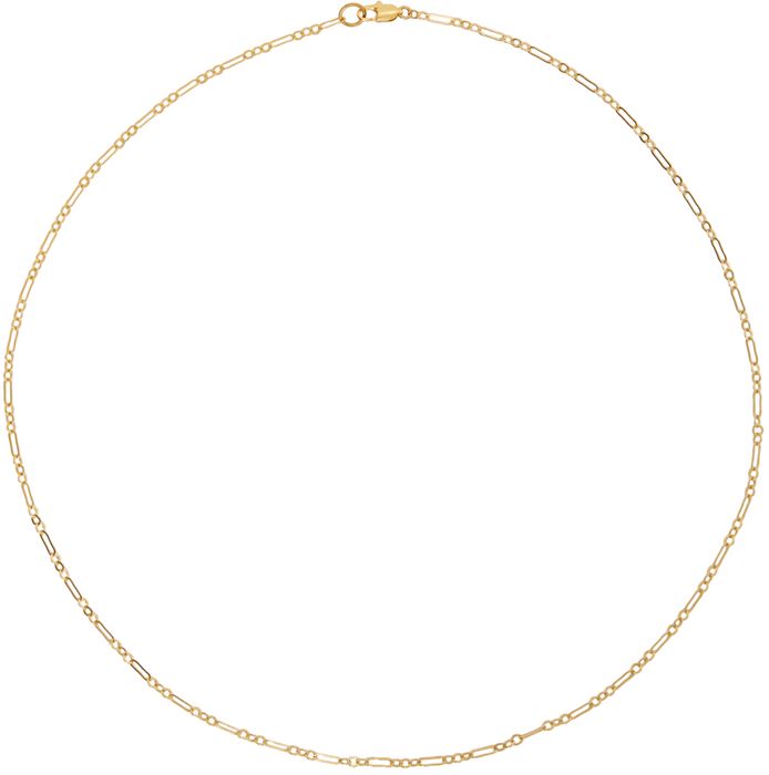 Laura Lombardi Gold Classic Essential Chain Necklace
