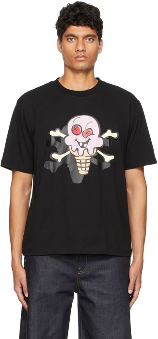 ICECREAM Black Cones & Bones T-Shirt