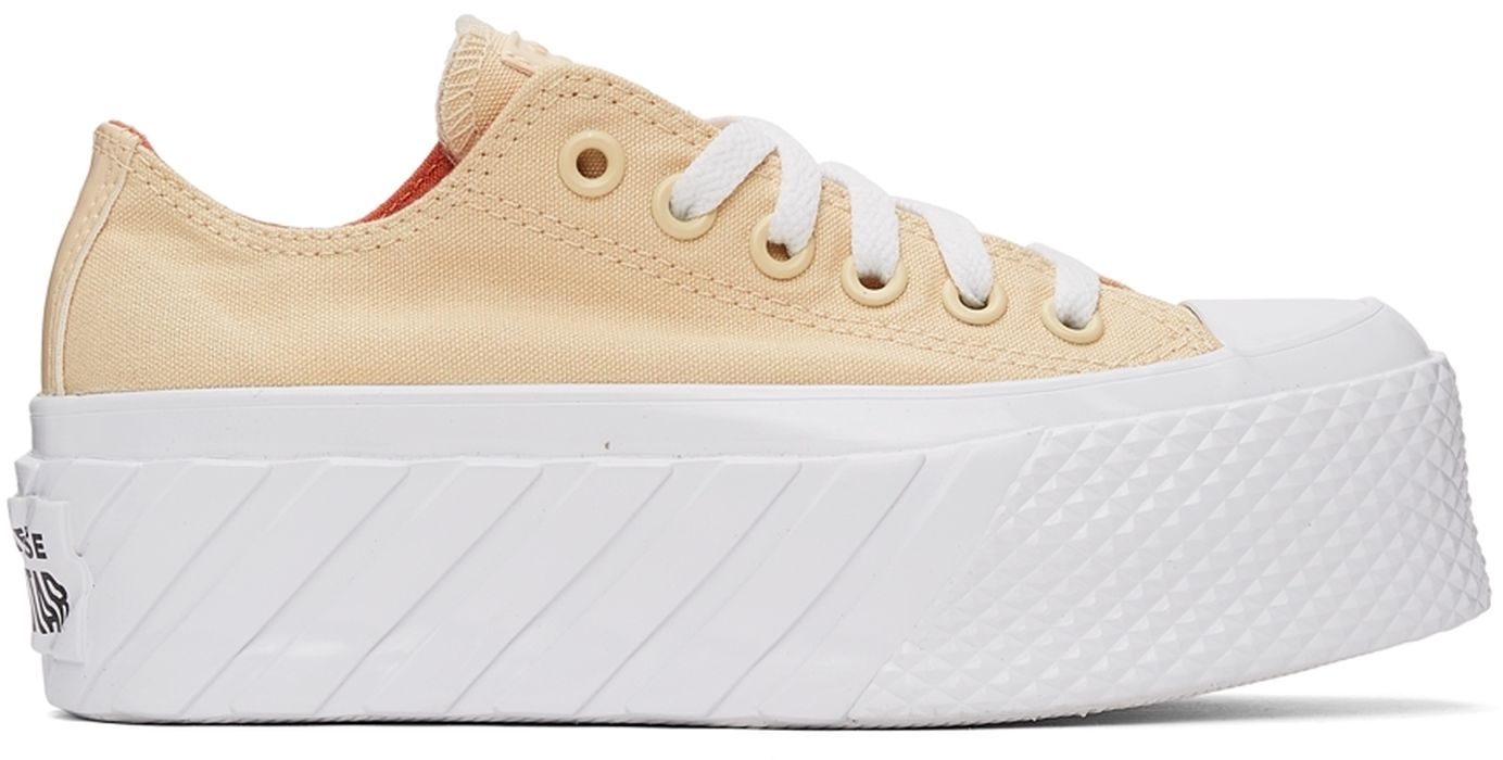 Converse Beige Chuck Taylor All Star Lift Sneakers