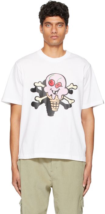 ICECREAM White Cones & Bones T-Shirt