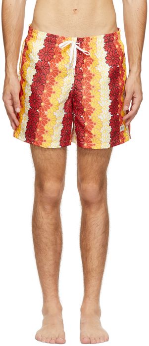 Bather Orange Tropics Swim Shorts