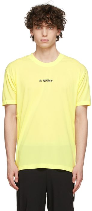 adidas Originals Yellow Terrex Parley Agravic T-Shirt