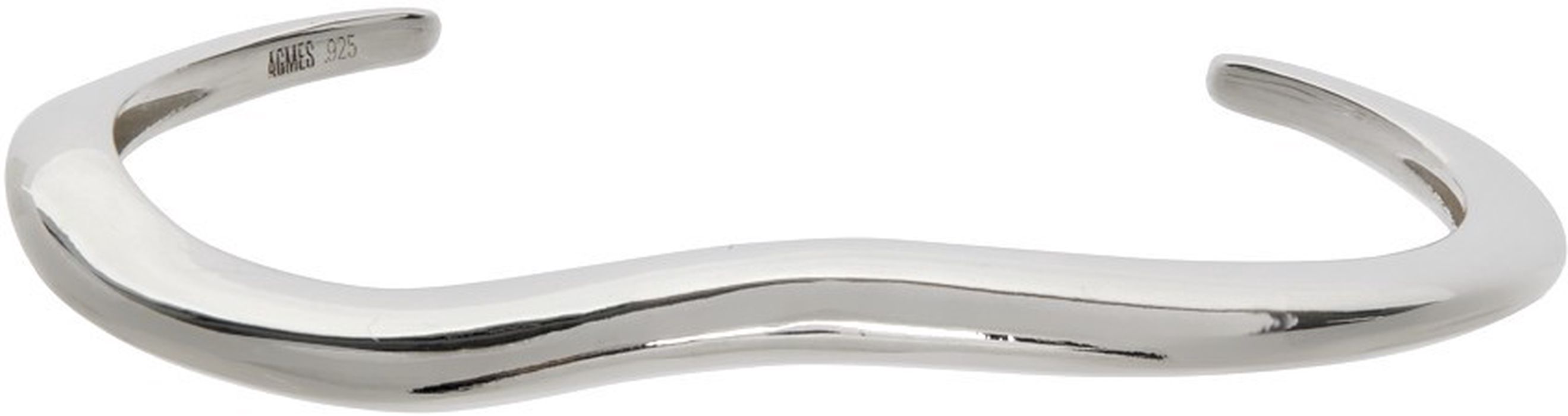 AGMES Silver Small Astrid Cuff Bracelet
