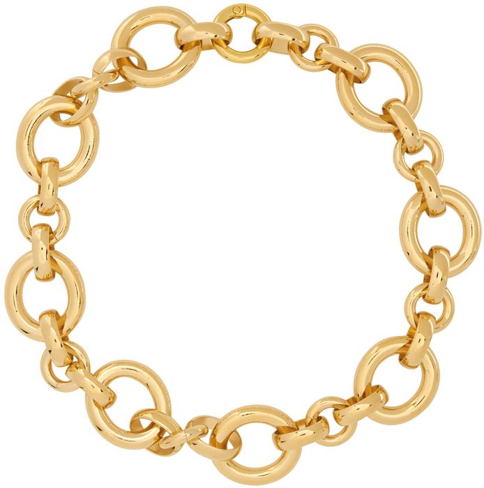 Laura Lombardi Gold Calle Necklace