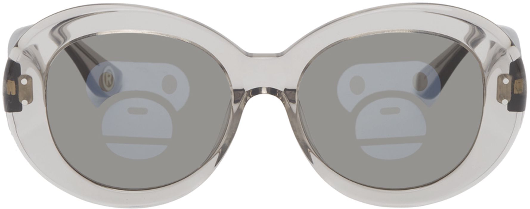 BAPE Grey BS13014 Sunglasses