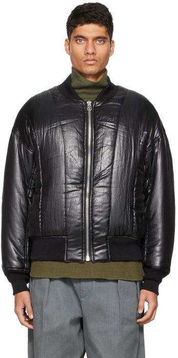 Kuro Black Bartolo MA-1 Jacket