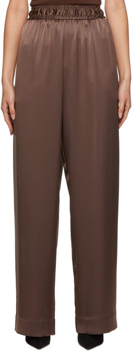 Esse Studios Brown Gathered Trousers