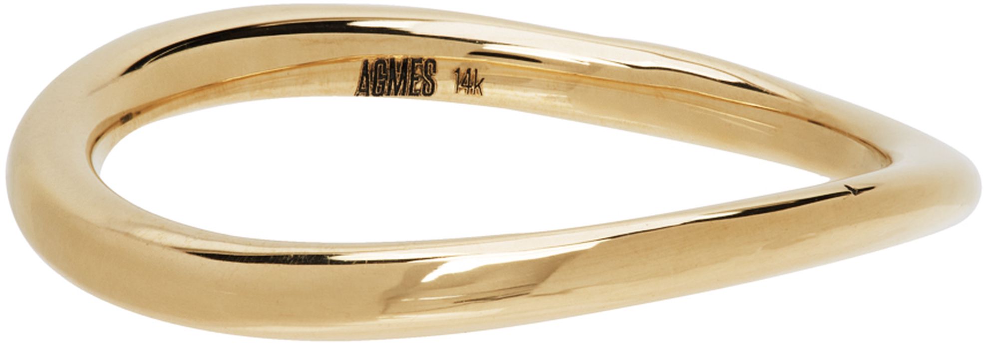 AGMES Gold Small Astrid Ring