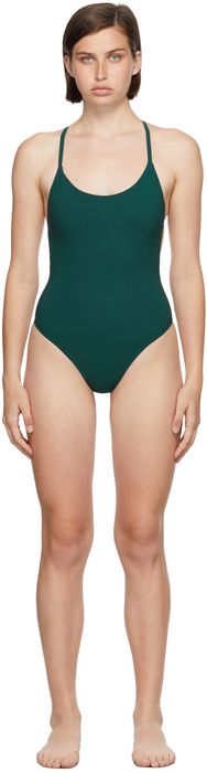 Lido Green Uno One-Piece Swimsuit
