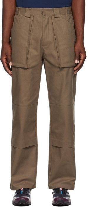 GR10K Brown Gusset Pocket Pant