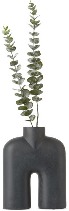 101 Copenhagen Black Mini Cobra Tall Vase