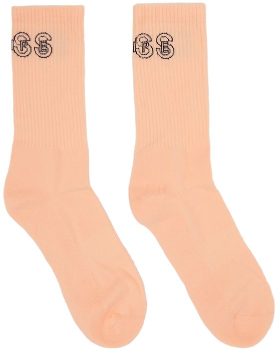 Bless Pink Tennis Socks