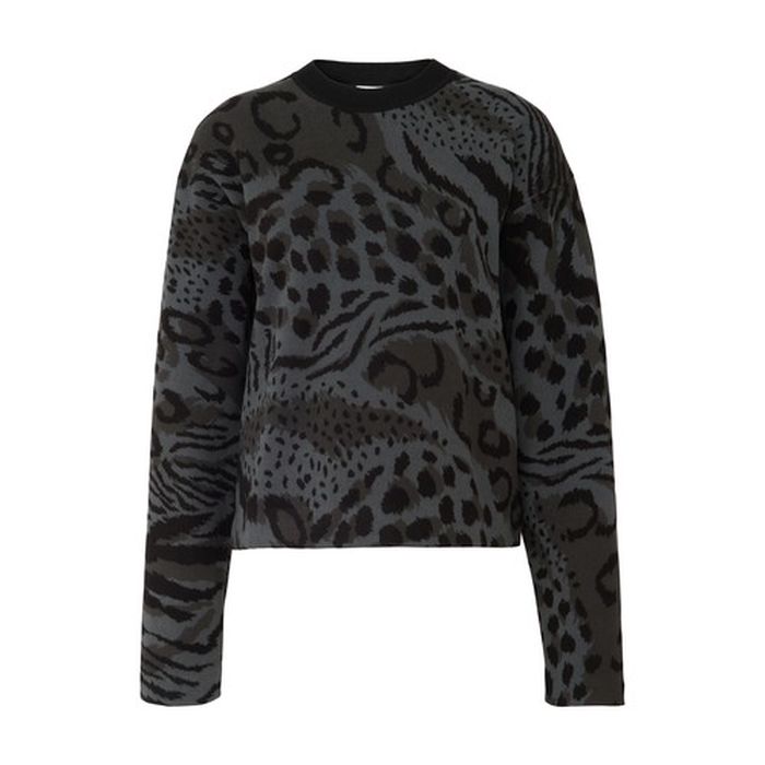 Cheetah leopard' jumper