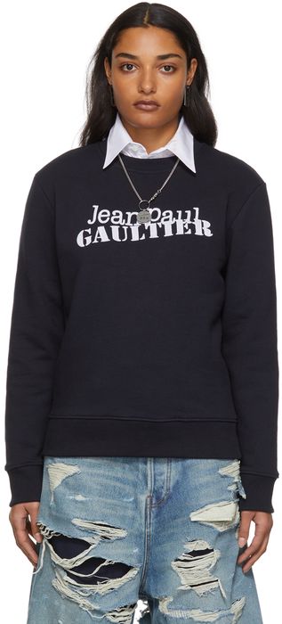 Jean Paul Gaultier Navy 'Jean Paul Gaultier' Sweatshirt