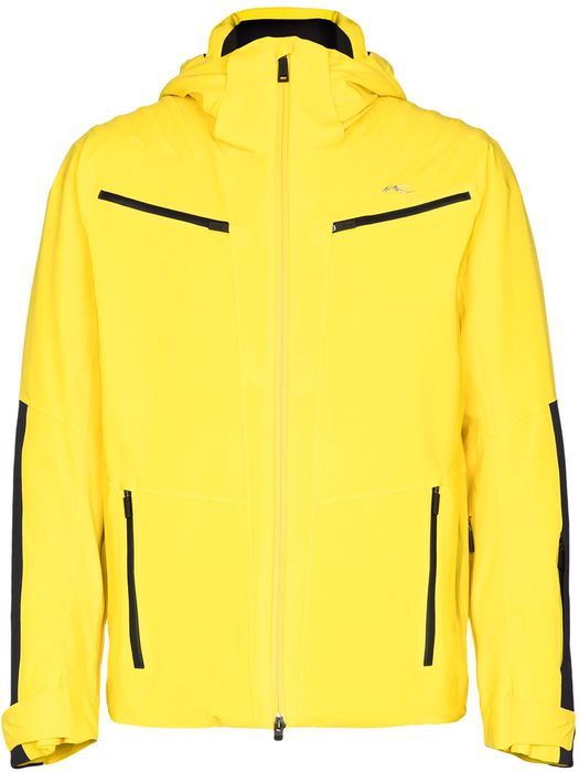 KJUS Formula zip-up ski jacket - Yellow