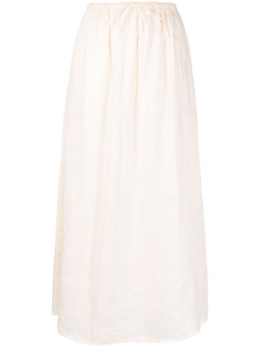 Faithfull the Brand 'Jovianne' midaxi skirt - White