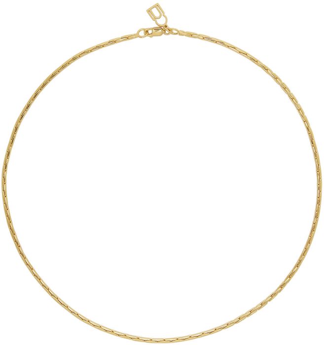 Dear Letterman Gold Ziyan 60 Necklace