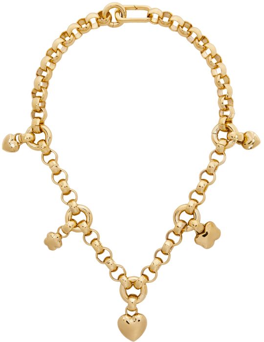 Laura Lombardi Gold Amorina Necklace