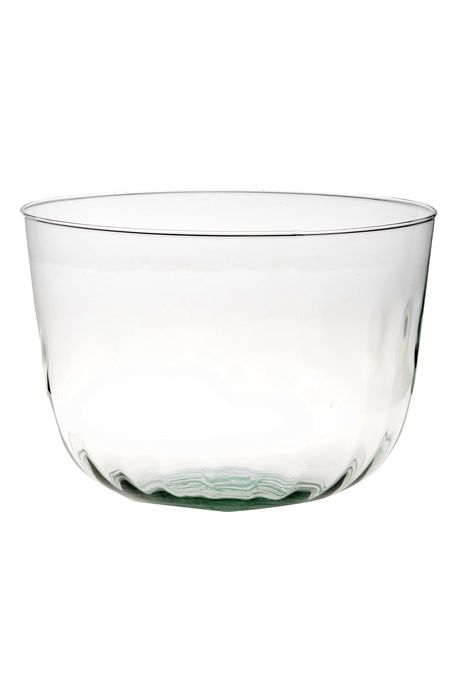 GOODEE x LSA MIA Glass Serving Bowl in Clear