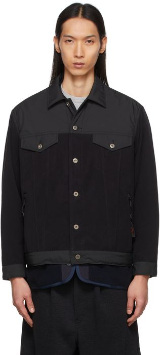 Comme des Garçons Homme Black Polartec® Fleece Jacket