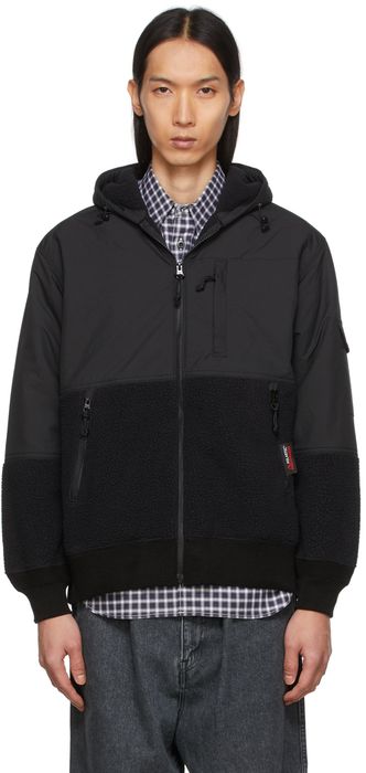 Comme des Garçons Homme Black Polartec® Sherpa Fleece Jacket
