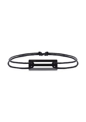 1.7G Ceramic Black Cord Bracelet