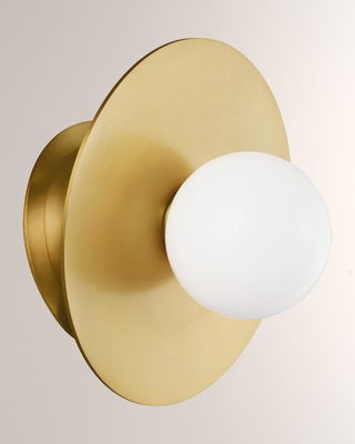 1 - Light Angled Wall Sconce Nodes By Kelly Wearstler