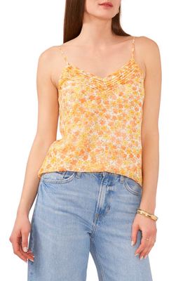 1.STATE Floral Pintuck Camisole in Corn Silk Yellow