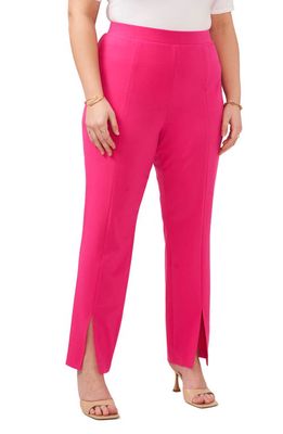 1.STATE Front Slit Pants in Pink