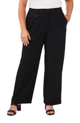 1.STATE High Waist Tailored Pants in Rich Black