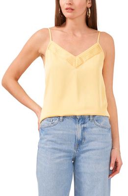1.STATE Pintuck V-Neck Camisole in Corn Silk Yellow