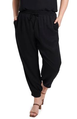 1.STATE Pull-On Joggers in Rich Black