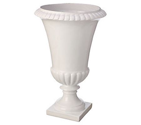 10.5" Fluted Urn By Valerie