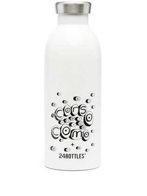 10 CORSO COMO x 24Bottles logo water bottle - White