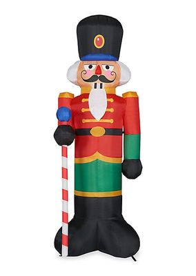 10-Foot Tall Traditional Nutcracker Blow Up Inflatable