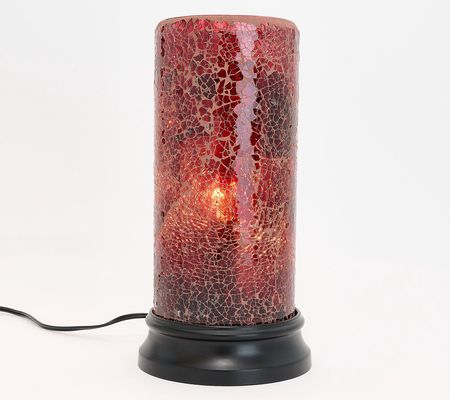 10" Mosaic Accent Plug-In Lamp by Valerie