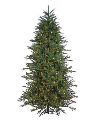 10' Slim Alaskan Deluxe LED Prelit Christmas Tree