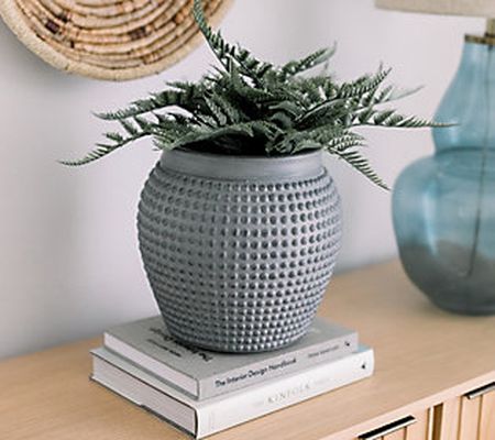 10" Tall Dotted Planter by Lauren McBride
