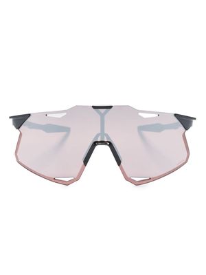 100% Eyewear HiPER shield-frame sunglasses - Black
