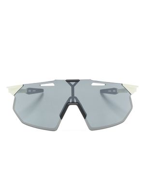 100% Eyewear HiPER shield-frame sunglasses - Neutrals