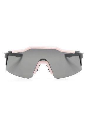 100% Eyewear Speedcraft oversize-frame sunglasses - Black